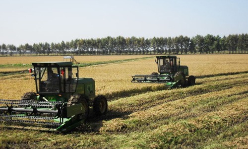 割晒机批发零售商机分析 农业机械化助力农户致富-绿源新宇生物