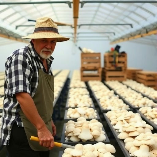 科学种植双孢菇 河北农民年收入突破十万-绿源新宇生物有机肥官网