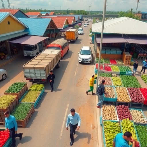 农产品批发市场 为城镇发展注入新动力