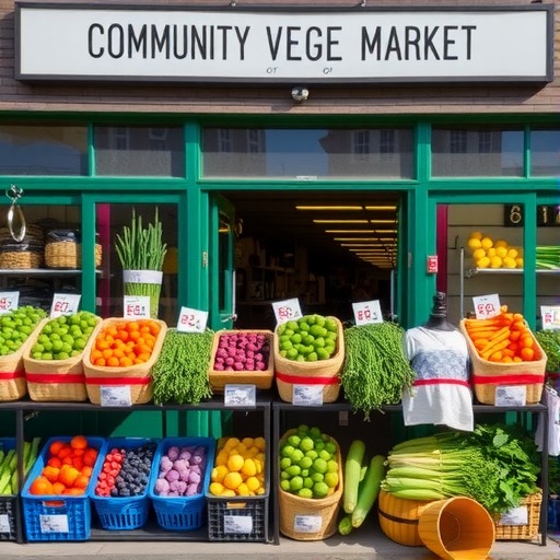 便民菜店 让居民享受新鲜和低价蔬菜