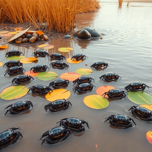 梁子湖河蟹的回归