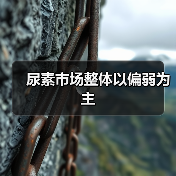 尿素市场整体以偏弱为主(图4) 尿素市场整体以偏弱为主(图4)