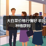 大白菜价格行情好 农民种植获利（图4）