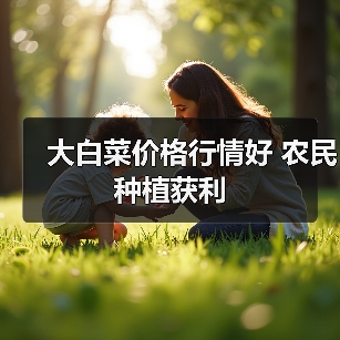 大白菜价格行情好 农民种植获利 大白菜价格行情好 农民种植获利