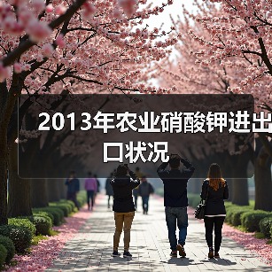 2013年农业硝酸钾进出口状况(图4) 2013年农业硝酸钾进出口状况(图4)