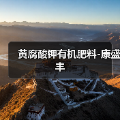 黄腐酸钾有机肥料-康盛丰(图2) 黄腐酸钾有机肥料-康盛丰(图2)