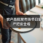 农产品批发市场节日里严把安全观(图2) 农产品批发市场节日里严把安全观(图2)