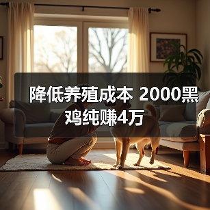 黑鸡养殖高利润秘诀：降低饲料损耗与疾病传播-绿源新宇生物有机