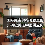 国际尿素价格涨跌互现；磷铵关注中国供应何时回归；钾肥或现上升空间（图1）