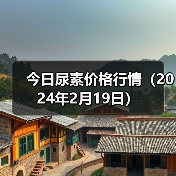 今日尿素价格行情（2024年2月19日）（图1）