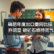 磷肥年度出口量同比提升明显 磷矿石维持景气(图3) 磷肥年度出口量同比提升明显 磷矿石维持景气(图3)