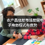 农产品批发市场发展电子商务模式有优势（图2）