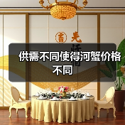 供需不同使得河蟹价格不同（图1）