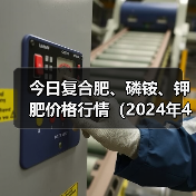 今日复合肥、磷铵、钾肥价格行情(2024年4月30日)(图1) 今日复合肥、磷铵、钾肥价格行情(2024年4月30日)(图1)