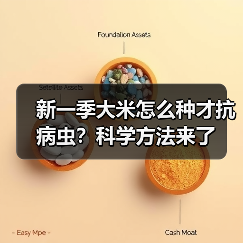 新一季大米怎么种才抗病虫?科学方法来了(图4) 新一季大米怎么种才抗病虫?科学方法来了(图4)