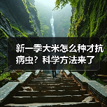 新一季大米怎么种才抗病虫?科学方法来了(图3) 新一季大米怎么种才抗病虫?科学方法来了(图3)