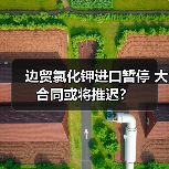边贸氯化钾进口暂停 大合同或将推迟?(图1) 边贸氯化钾进口暂停 大合同或将推迟?(图1)