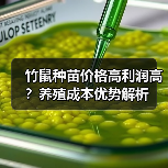 竹鼠种苗价格高利润高？养殖成本优势解析（图2）