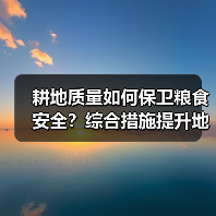 耕地质量如何保卫粮食安全?综合措施提升地力潜力(图3) 耕地质量如何保卫粮食安全?综合措施提升地力潜力(图3)