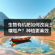 生物有机肥如何改良土壤增产？种植更高效