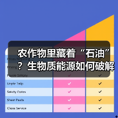 农作物里藏着“石油”?生物质能源如何破解能源危机(图1) 农作物里藏着“石油”?生物质能源如何破解能源危机(图1)
