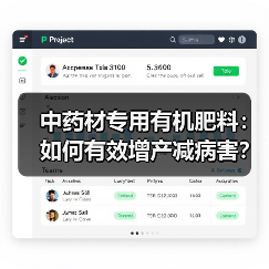 中药材专用有机肥料：如何有效增产减病害？（图1）