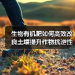 生物有机肥如何高效改良土壤提升作物抗逆性（图2）