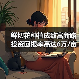 鲜切花种植成致富新路 投资回报率高达6万/亩（图3）