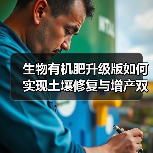 生物有机肥升级版如何实现土壤修复与增产双赢?(图1) 生物有机肥升级版如何实现土壤修复与增产双赢?(图1)
