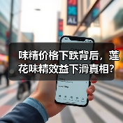 味精价格下跌背后,莲花味精效益下滑真相?(图4) 味精价格下跌背后,莲花味精效益下滑真相?(图4)
