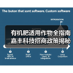 有机肥适用作物全指南 嘉丰科技招商政策揭秘（图1）