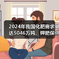 2024年我国化肥需求量达5046万吨，钾肥保供形势如何？（图2）