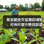 尿素期货交易限额调整：郑商所限仓新规解读（图4）