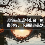 调控措施或将出台！尿素价格，下周是涨是跌？（图1）