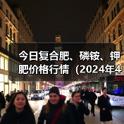 今日复合肥、磷铵、钾肥价格行情（2024年4月20日）（图1）
