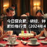 今日复合肥、磷铵、钾肥价格行情（2024年4月19日）（图1）
