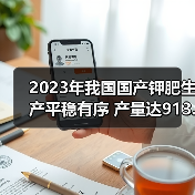 2023年我国国产钾肥生产平稳有序 产量达913.6万吨(图2) 2023年我国国产钾肥生产平稳有序 产量达913.6万吨(图2)