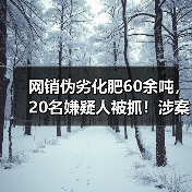 网销伪劣化肥60余吨，20名嫌疑人被抓！涉案金额高达2200万！（图2）