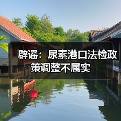 辟谣：尿素港口法检政策调整不属实（图4）