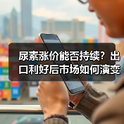 尿素涨价能否持续?出口利好后市场如何演变(图1) 尿素涨价能否持续?出口利好后市场如何演变(图1)
