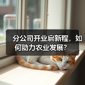 分公司开业启新程,如何助力农业发展?(图1) 分公司开业启新程,如何助力农业发展?(图1)