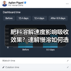 肥料溶解速度影响吸收效果?速解慢溶如何选择(图1) 肥料溶解速度影响吸收效果?速解慢溶如何选择(图1)