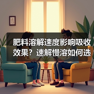 肥料溶解速度影响吸收效果?速解慢溶如何选择(图2) 肥料溶解速度影响吸收效果?速解慢溶如何选择(图2)