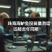 珠海海鲈鱼投苗量激增，远超去年同期！（图4）