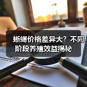 蜥蜴价格差异大?不同阶段养殖效益揭秘(图3) 蜥蜴价格差异大?不同阶段养殖效益揭秘(图3)