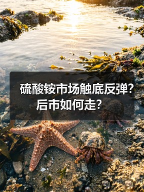 硫酸铵市场触底反弹?后市如何走?(图1) 硫酸铵市场触底反弹?后市如何走?(图1)