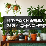 打工仔返乡种香菇年入25万 他靠什么闯出致富路(图4) 打工仔返乡种香菇年入25万 他靠什么闯出致富路(图4)