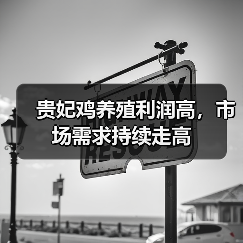 贵妃鸡养殖利润高,市场需求持续走高 贵妃鸡养殖利润高,市场需求持续走高