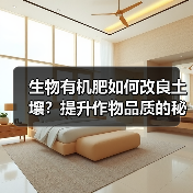 生物有机肥如何改良土壤?提升作物品质的秘密(图1) 生物有机肥如何改良土壤?提升作物品质的秘密(图1)