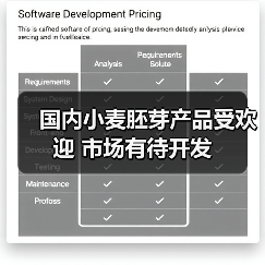 国内小麦胚芽产品受欢迎 市场有待开发(图4) 国内小麦胚芽产品受欢迎 市场有待开发(图4)